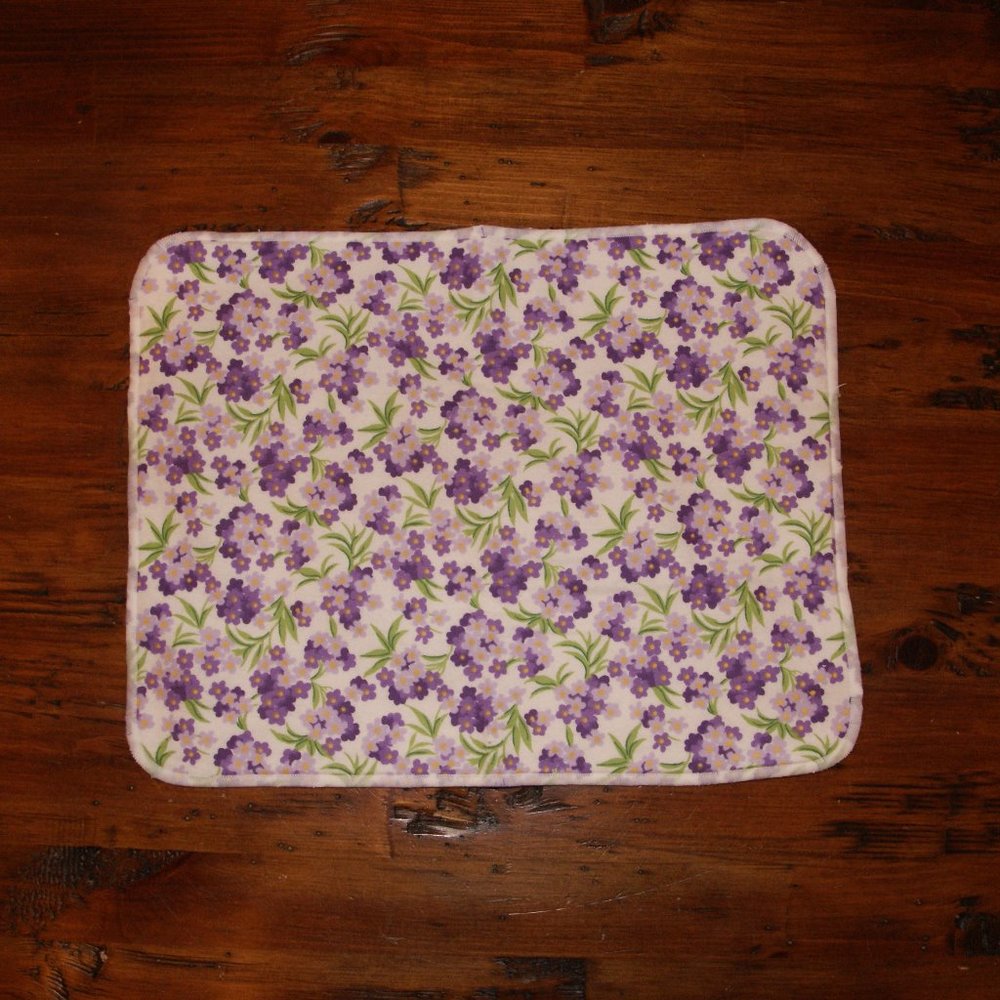 NEW Baby Burpees Cotton Burp Cloths 4 Pack - Pink - Picture 7 of 8